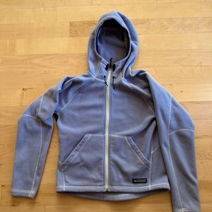 Blue Women’s REI hooded fleece Sweatshirt Small